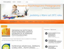 Tablet Screenshot of ppp.powiatsuski.pl